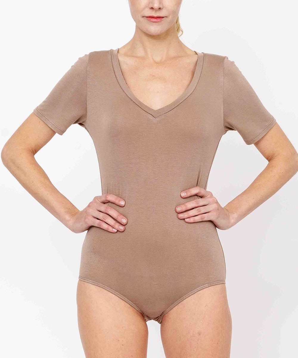 Bamboo classic casual bodysuit